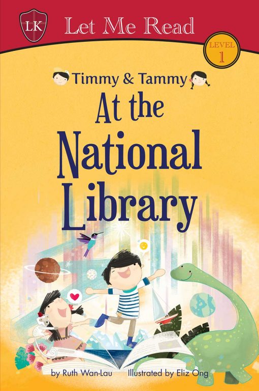 Timmy and Tammy at the National Library