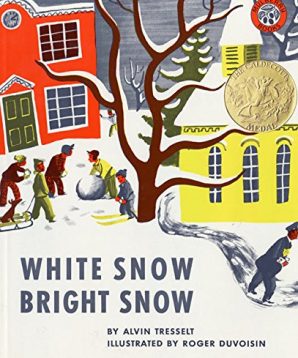 White snow, bright snow